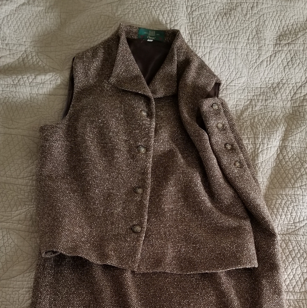 Orvis three piece tweed suit